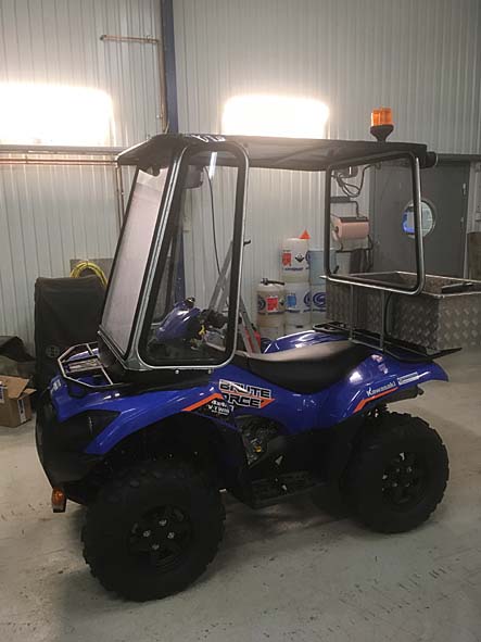 Hytt till Kawasaki ATV